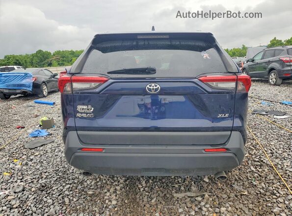 JTMW1RFV3KD037005 2019 TOYOTA RAV4 Blue Rear view