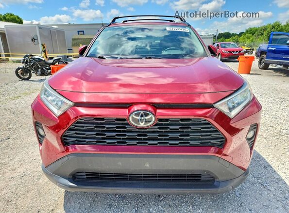JTMW1RFV3KD511860 2019 TOYOTA RAV4 Red Vista frontal