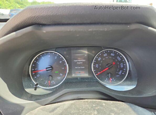 JTMW1RFV3KD511860 2019 TOYOTA RAV4 Red Vista del cuadro de instrumentos