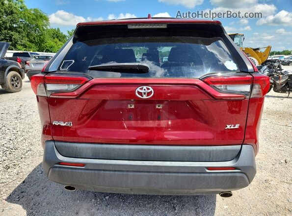 JTMW1RFV3KD511860 2019 TOYOTA RAV4 Red Vista trasera