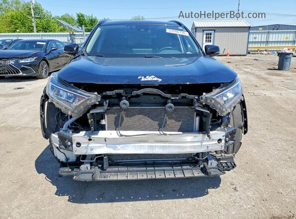 JTMW1RFV3KD516637 2019 TOYOTA RAV4 Черный Вид спереди