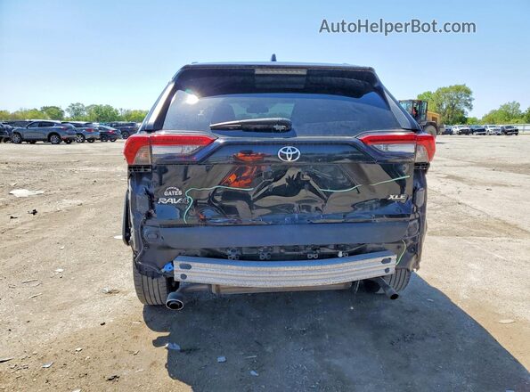 JTMW1RFV3KD516637 2019 TOYOTA RAV4 Черный Вид сзади