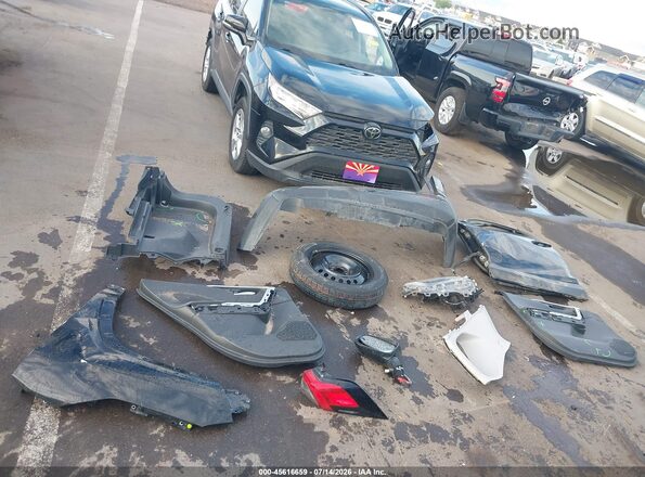 JTMW1RFV3LJ020191 2020 TOYOTA RAV4 Black Вид щитка приладів