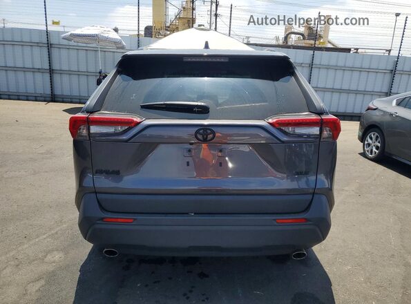 JTMW1RFV4KD007060 2019 TOYOTA RAV4 Gray უკანა ხედი