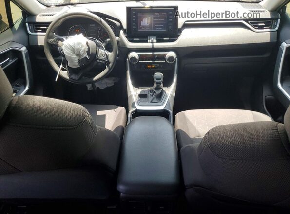 JTMW1RFV4KD007060 2019 TOYOTA RAV4 Gray წინა პანელის ხედი