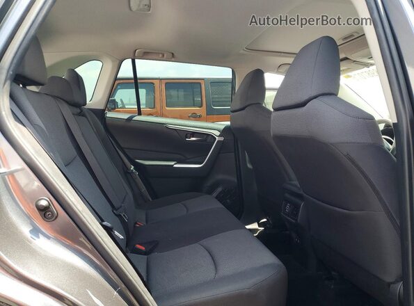 JTMW1RFV4KD007060 2019 TOYOTA RAV4 Gray უკანა სალონის ხედი