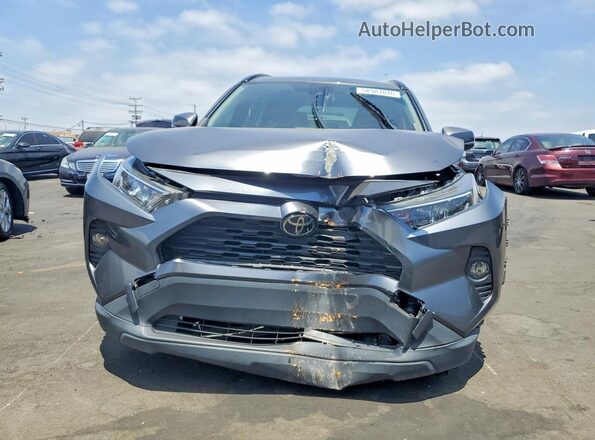 JTMW1RFV4KD007060 2019 TOYOTA RAV4 Gray წინა ხედი