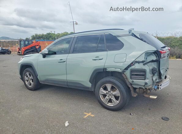 JTMW1RFV4NJ024415 2022 TOYOTA RAV4 Зеленый Задняя левая четверть