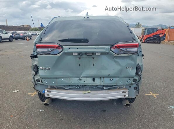 JTMW1RFV4NJ024415 2022 TOYOTA RAV4 Зеленый Вид сзади