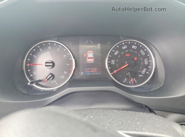JTMW1RFV4NJ024415 2022 TOYOTA RAV4 Зеленый Вид щитка приборов