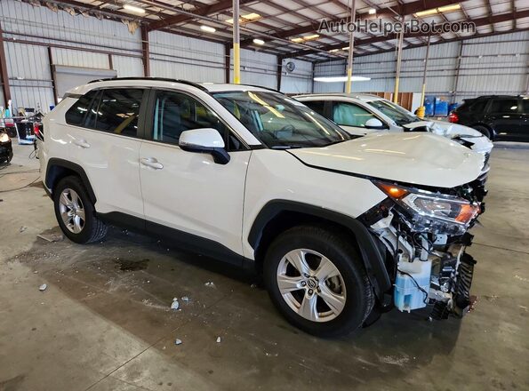 JTMW1RFV5KD016981 2019 TOYOTA RAV4 Белый Передняя правая четверть