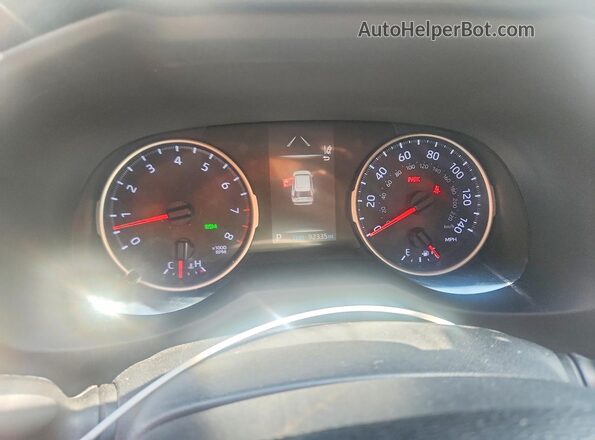 JTMW1RFV5LJ021987 2020 TOYOTA RAV4 Blue ხელსაწყოთა პანელის ხედი
