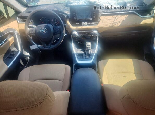 JTMW1RFV5LJ021987 2020 TOYOTA RAV4 Blue წინა პანელის ხედი