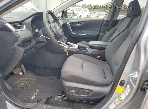 JTMW1RFV6KD020229 2019 TOYOTA RAV4 Silver Front interior view