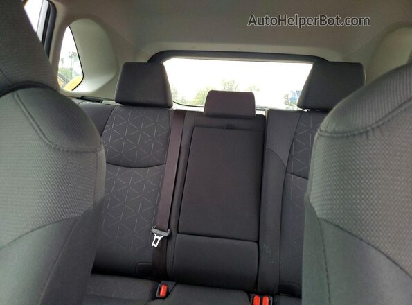 JTMW1RFV6KD020229 2019 TOYOTA RAV4 Silver Rear seats view