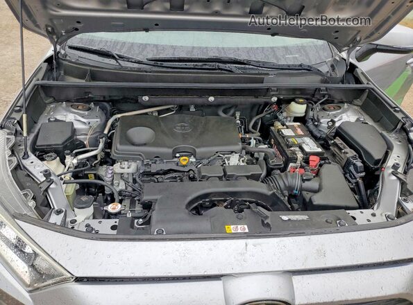 JTMW1RFV6KD020229 2019 TOYOTA RAV4 Silver Engine compartment view