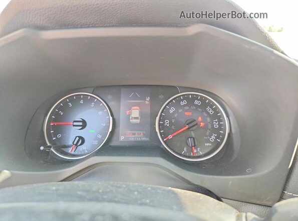 JTMW1RFV7KD509920 2019 TOYOTA RAV4 Silver Vista del cuadro de instrumentos