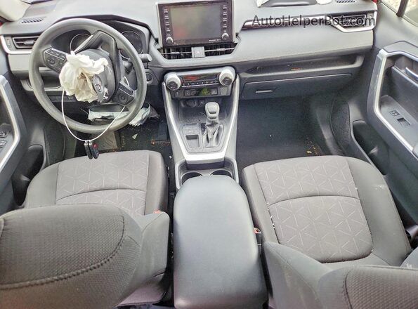 JTMW1RFV7KJ013954 2019 TOYOTA RAV4 Красный Вид панели приборов