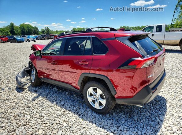 JTMW1RFV7KJ013954 2019 TOYOTA RAV4 Красный Задняя левая четверть