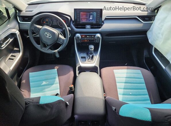 JTMW1RFV8LD059065 2020 TOYOTA RAV4 White Dashboard view