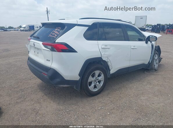 JTMW1RFV9KD017924 2019 TOYOTA RAV4 White Задня права чверть