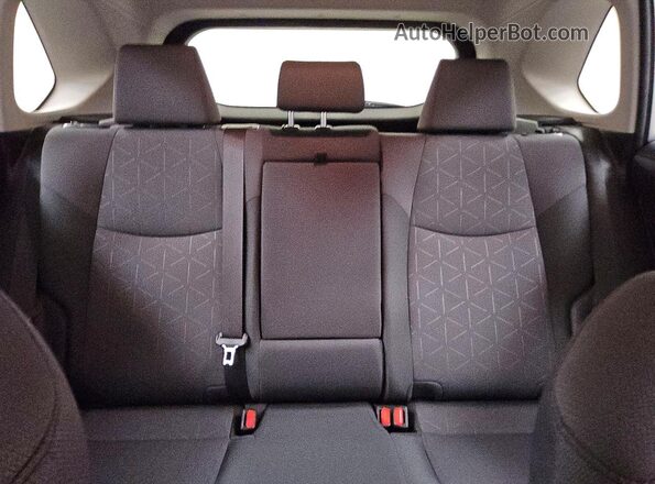JTMW1RFVXKD032156 2019 TOYOTA RAV4 Silver უკანა სავარძლების ხედი