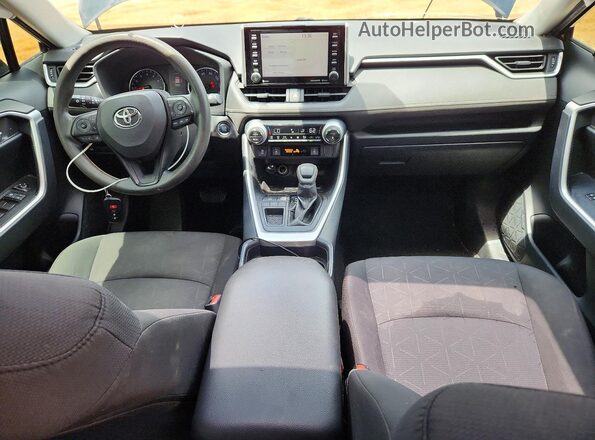 JTMW1RFVXKD037812 2019 TOYOTA RAV4 Black Widok deski rozdzielczej