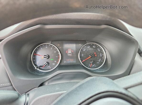 JTMW1RFVXKD037812 2019 TOYOTA RAV4 Black Widok zestawu wskaźników