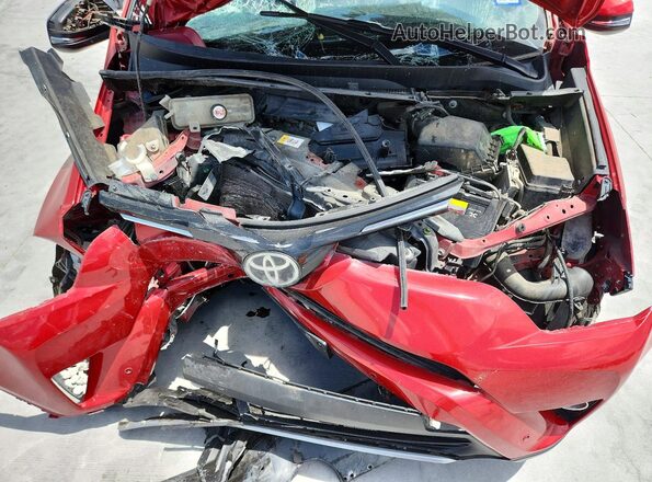 JTMWFREV0HJ117617 2017 TOYOTA RAV4 Red Engine compartment view
