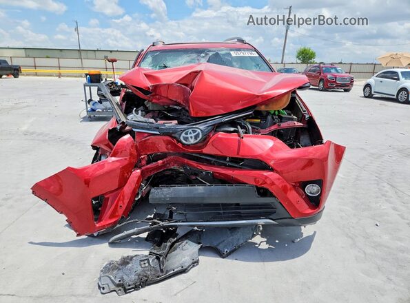 JTMWFREV0HJ117617 2017 TOYOTA RAV4 Red Front view