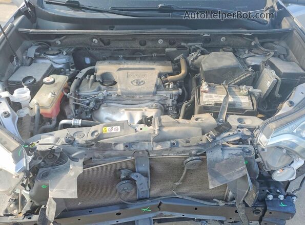 JTMWFREV0JD130436 2018 TOYOTA RAV4 Серебряный Вид подкапотного пространства