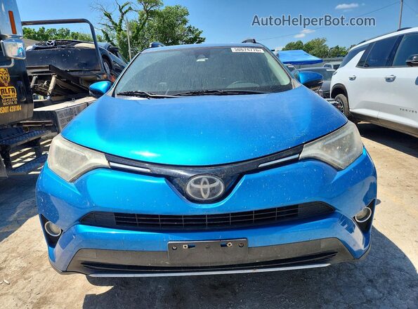 JTMWFREV1HJ147242 2017 TOYOTA RAV4 Blue Դիմացի տեսք