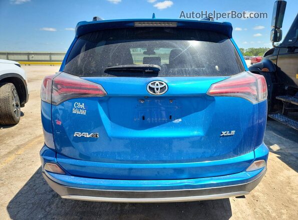 JTMWFREV1HJ147242 2017 TOYOTA RAV4 Blue Հետևի տեսք