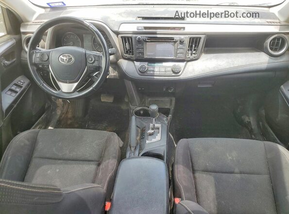 JTMWFREV1HJ718180 2017 TOYOTA RAV4 White Dashboard view
