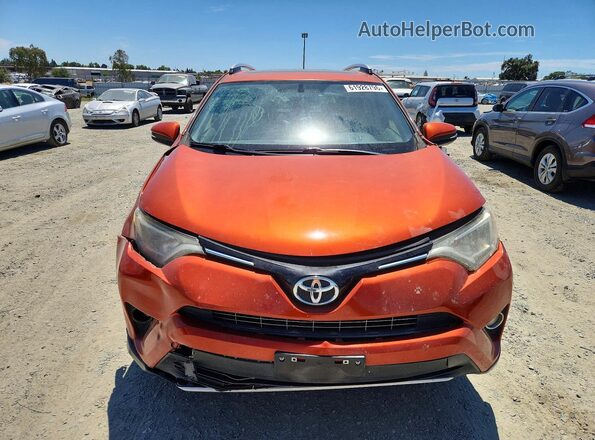 JTMWFREV2GJ075255 2016 TOYOTA RAV4 Orange წინა ხედი
