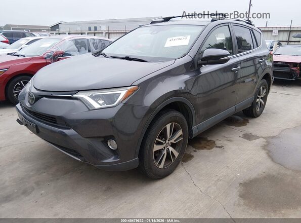 JTMWFREV2HJ124715 2017 TOYOTA RAV4 Gray Առջևի ձախ երեք քառորդ տեսարան