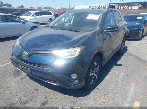 JTMWFREV2HJ146178 2017 TOYOTA RAV4 Black წინა მარცხენა ხედი სამი მეოთხედიდან