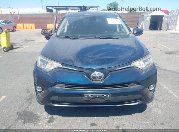 JTMWFREV2HJ146178 2017 TOYOTA RAV4 Black ხელსაწყოთა პანელის ხედი