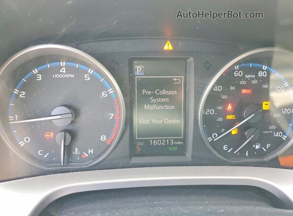 JTMWFREV2JD115372 2018 TOYOTA RAV4 Gray Widok zestawu wskaźników