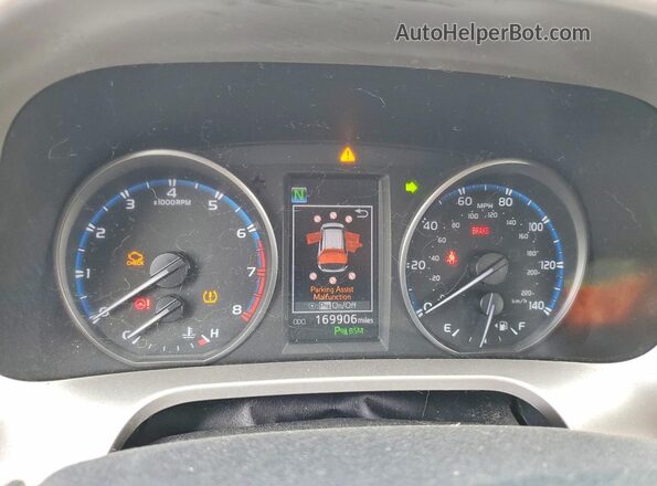 JTMWFREV2JD122838 2018 TOYOTA RAV4 Gray Vista del cuadro de instrumentos
