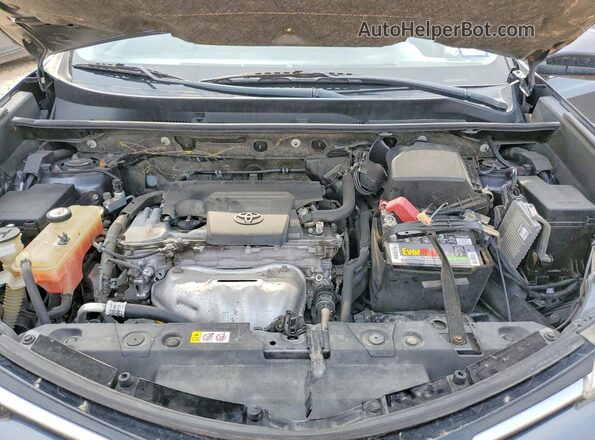 JTMWFREV2JD122838 2018 TOYOTA RAV4 Gray Vista del compartimento del motor