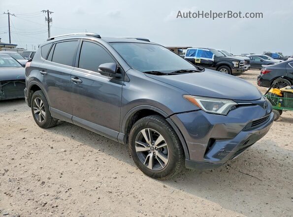 JTMWFREV2JD122838 2018 TOYOTA RAV4 Gray Delantero derecho