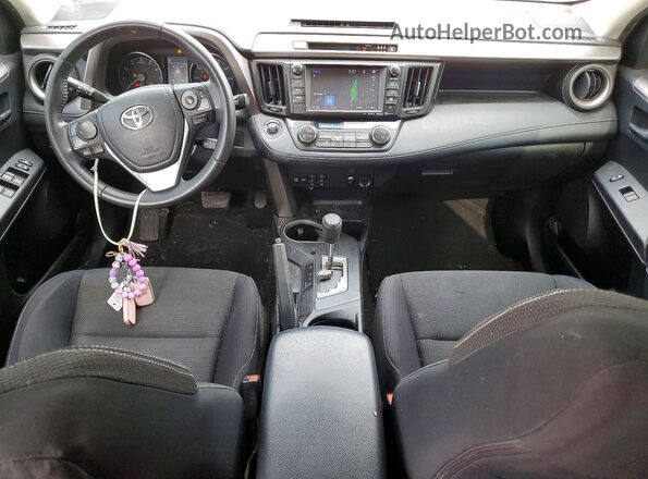JTMWFREV2JD122838 2018 TOYOTA RAV4 Gray Vista del salpicadero