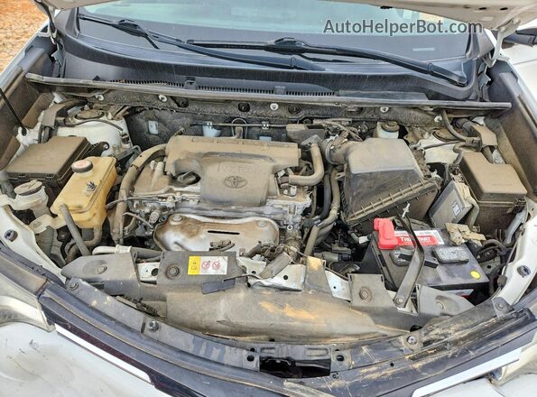 JTMWFREV2JJ170437 2018 TOYOTA RAV4 White Engine compartment view