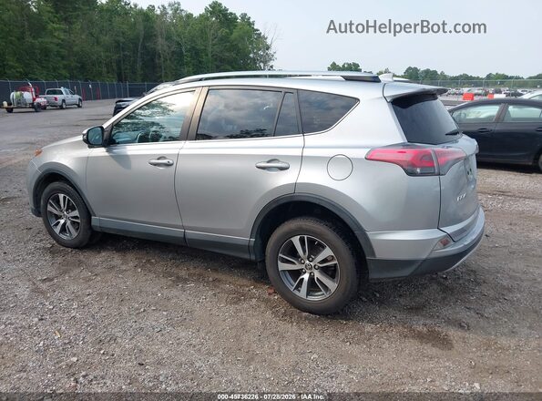 JTMWFREV2JJ195886 2018 TOYOTA RAV4 Silver Задня ліва чверть