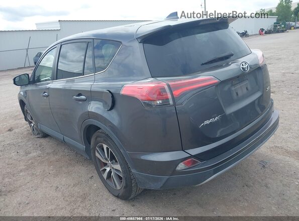 JTMWFREV2JJ199677 2018 TOYOTA RAV4 Серый Задняя левая четверть