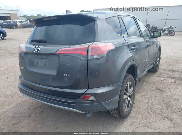 JTMWFREV2JJ199677 2018 TOYOTA RAV4 Серый Задняя правая четверть