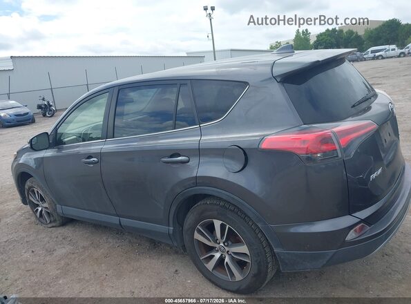 JTMWFREV2JJ199677 2018 TOYOTA RAV4 Серый Вид задней части салона