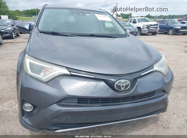 JTMWFREV2JJ199677 2018 TOYOTA RAV4 Серый Вид панели приборов