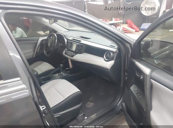 JTMWFREV2JJ738900 2018 TOYOTA RAV4 Gray წინა სალონის ხედი